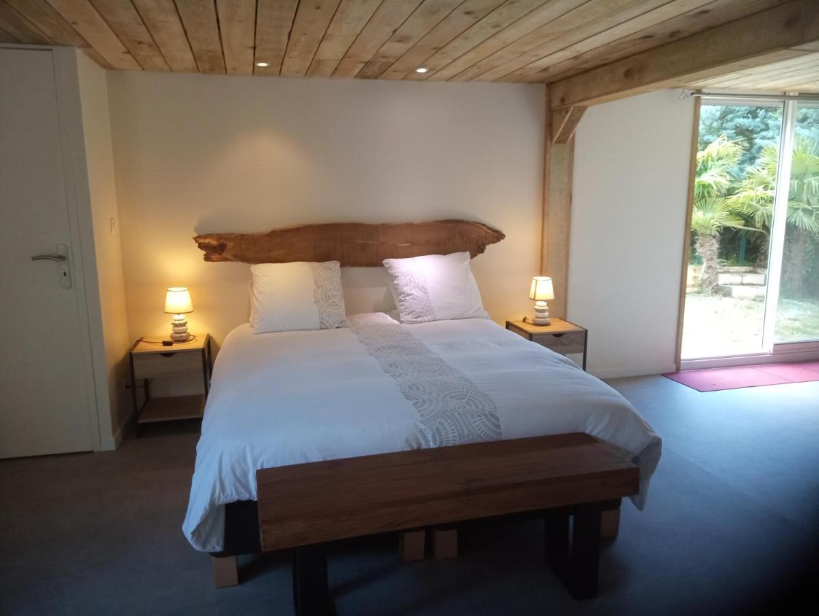 La Canette De Phil - Chambre D'Hotes, Independante - Vue Sur Piscine 萨马坦 外观 照片