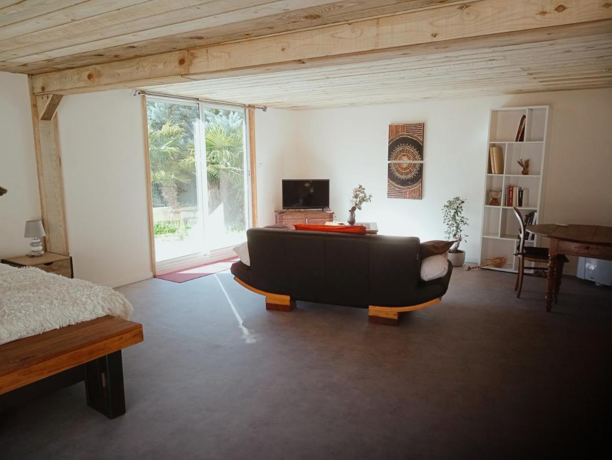 La Canette De Phil - Chambre D'Hotes, Independante - Vue Sur Piscine 萨马坦 外观 照片