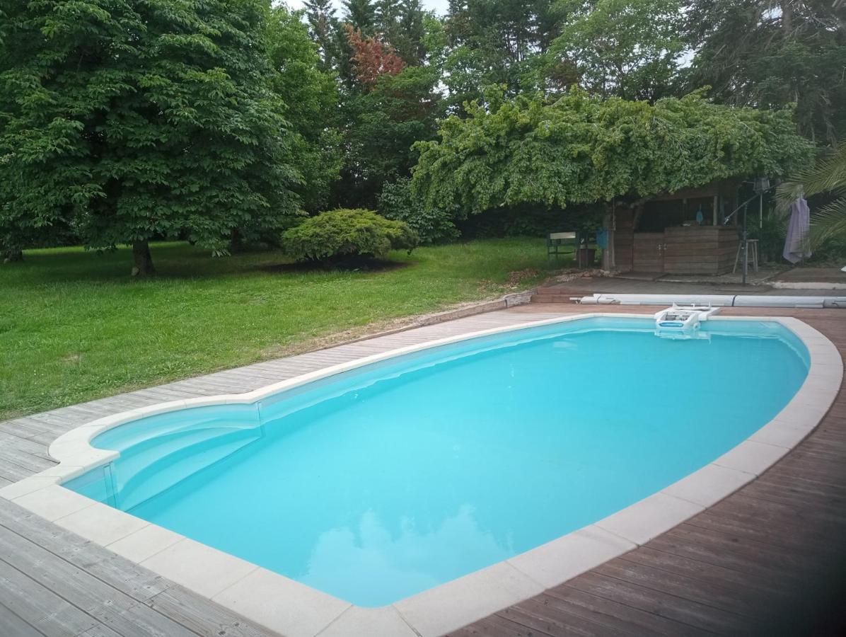 La Canette De Phil - Chambre D'Hotes, Independante - Vue Sur Piscine 萨马坦 外观 照片