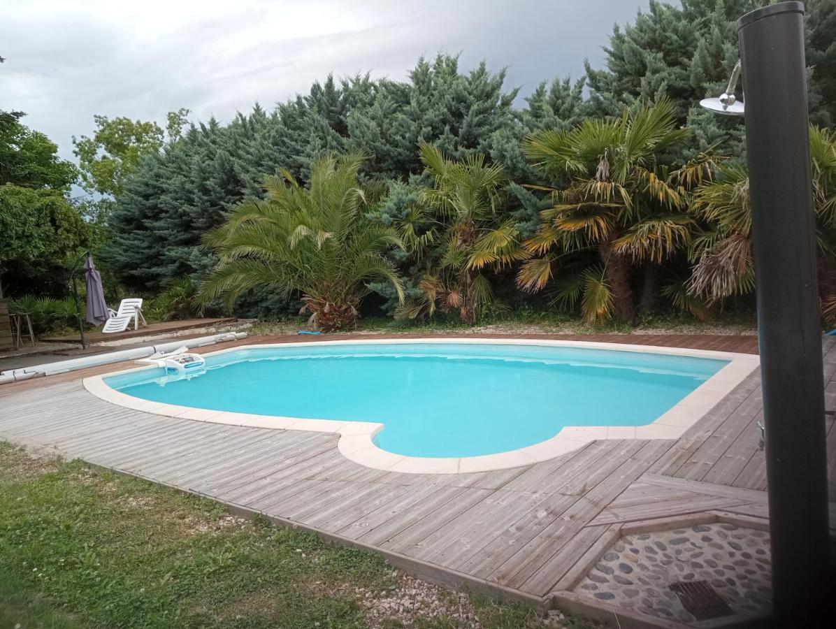 La Canette De Phil - Chambre D'Hotes, Independante - Vue Sur Piscine 萨马坦 外观 照片